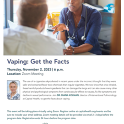 Vaping: Get the Facts